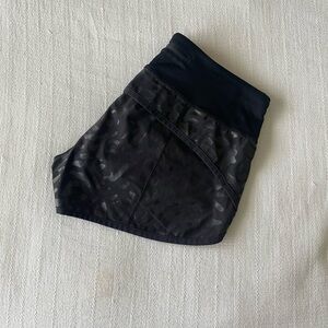 Lululemon Athletica Black Athletic Shorts